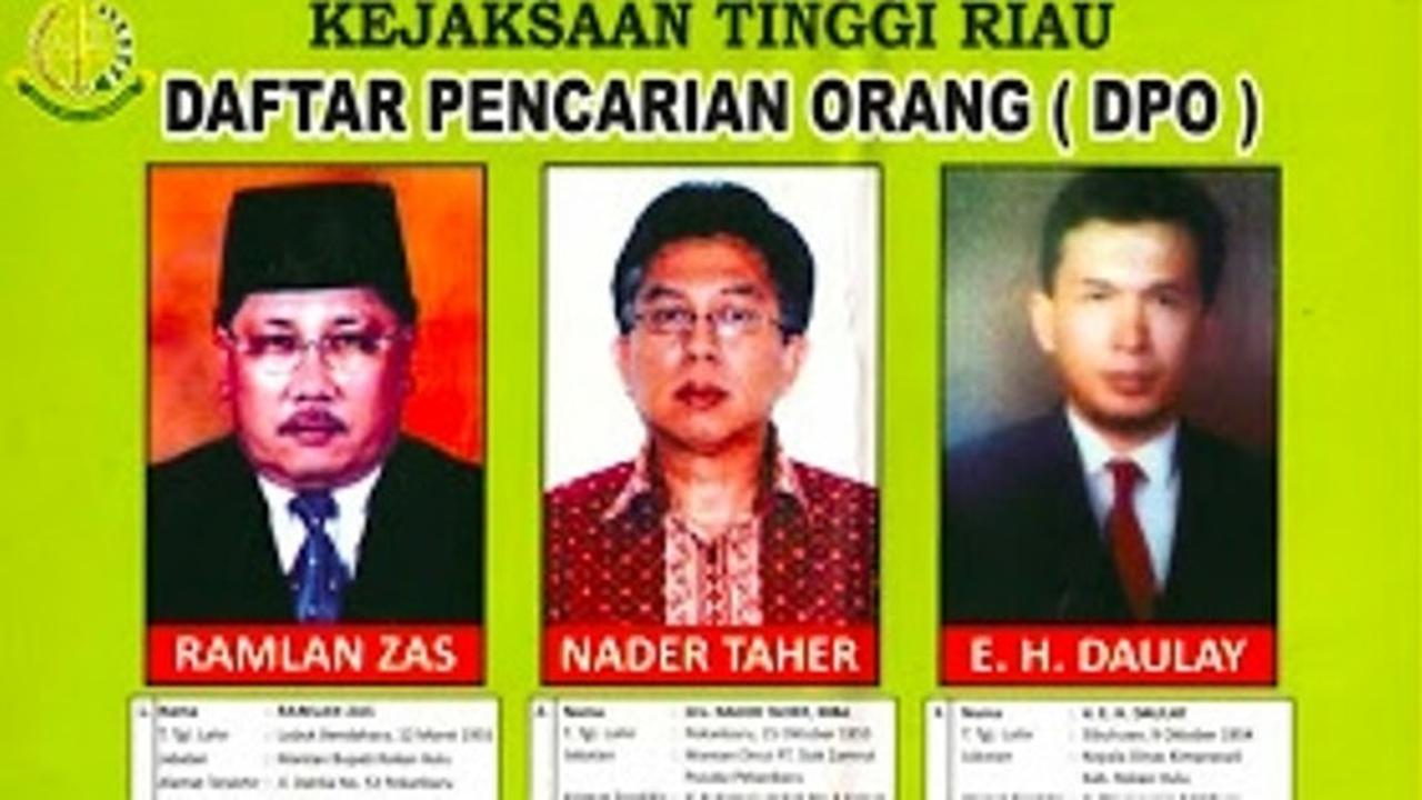 Puluhan Buronan Dalam Bidikan Kejati Riau, Nader Taher, Koruptor Bank Mandiri 36 Miliar Paling Di